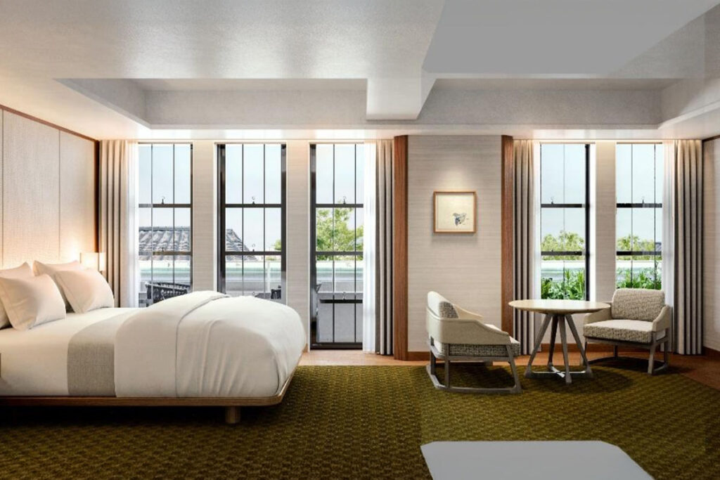 Modern Kyoto Design with Panoramic Views of Gion’s Lantern-Lit Streets