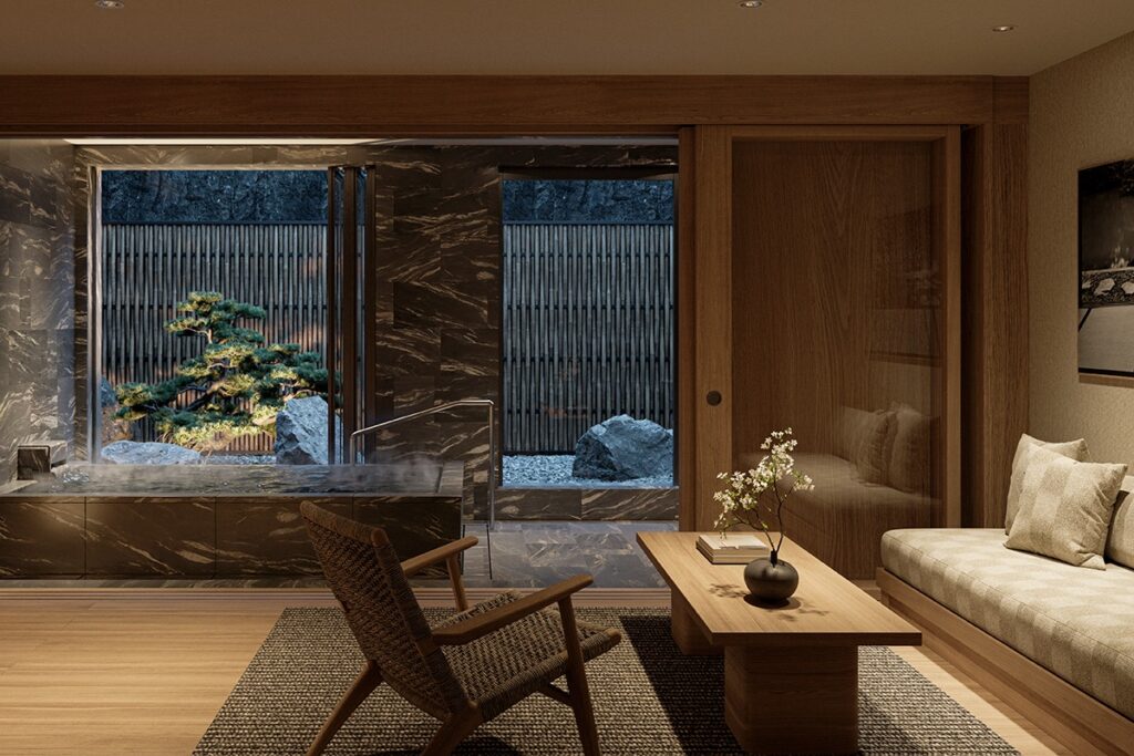 New Kyoto Hotel Features Californian Michelin Star Chef and Restorative Wellness Spa in Luxurious Machiya Style