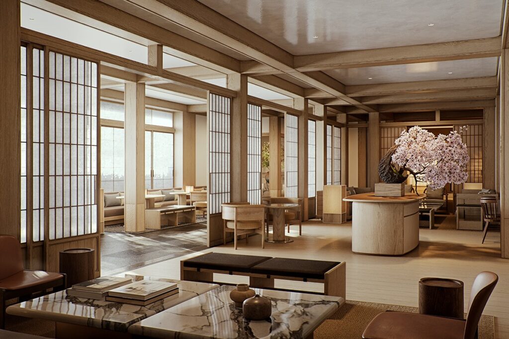 New Kyoto Hotel Features Californian Michelin Star Chef and Restorative Wellness Spa in Luxurious Machiya Style