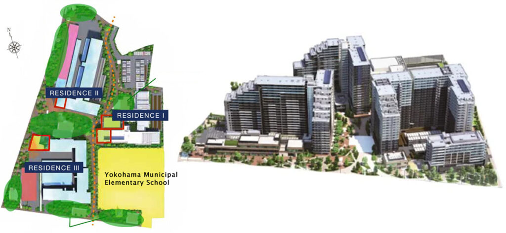 Proud City Hiyoshi Map