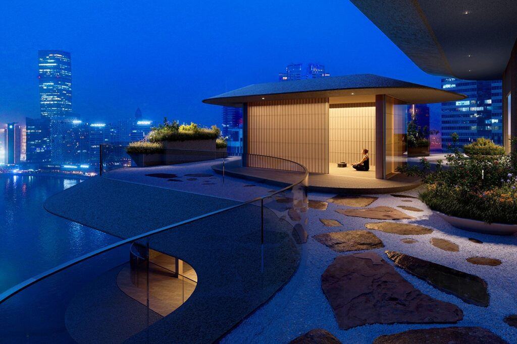 Kuma's architecture as a source of calm, Dubai Canal