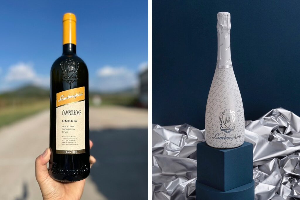 Compoleone and premium Lamborghini Wines