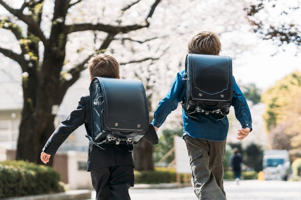 International school children in Japan