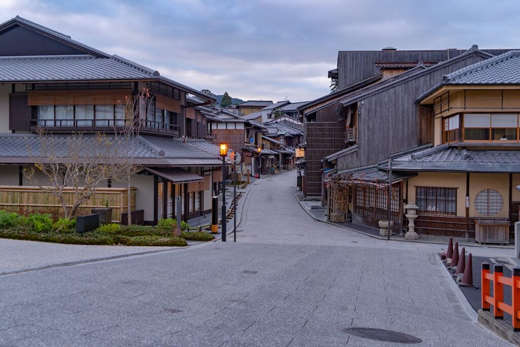 Kyoto's Gyoen Quarter in Kamigyo Ward