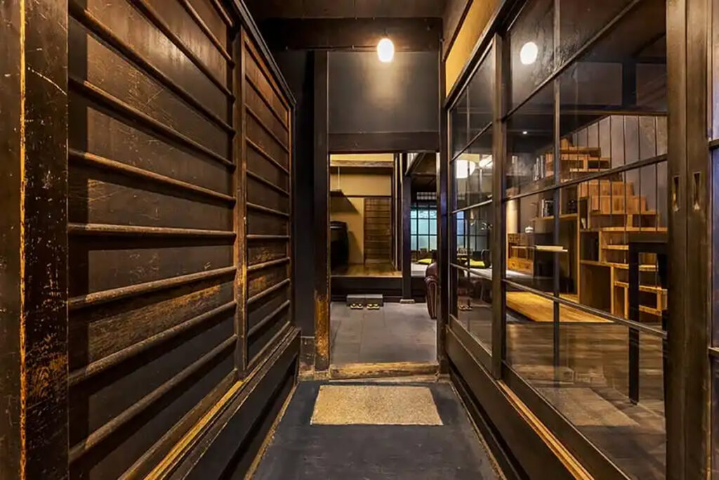 Genkan Entrance of Kyoto property