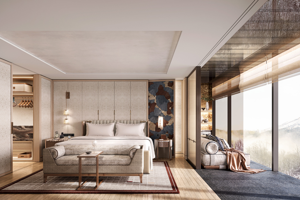 Canadian Luxury Brand Fairmont's Niseko Resort bedroom